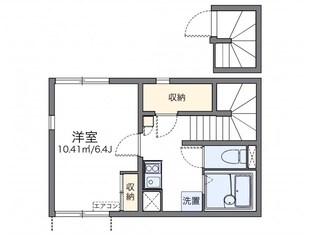 レオネクストＨＯＲＩⅡの物件間取画像